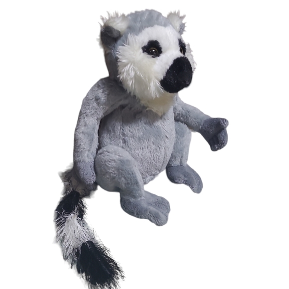 GANZ WEBKINZ HM369 NO CODE RINGTAIL LEMUR PLUSH/STUFFED ANIMAL - Picture 2 of 3